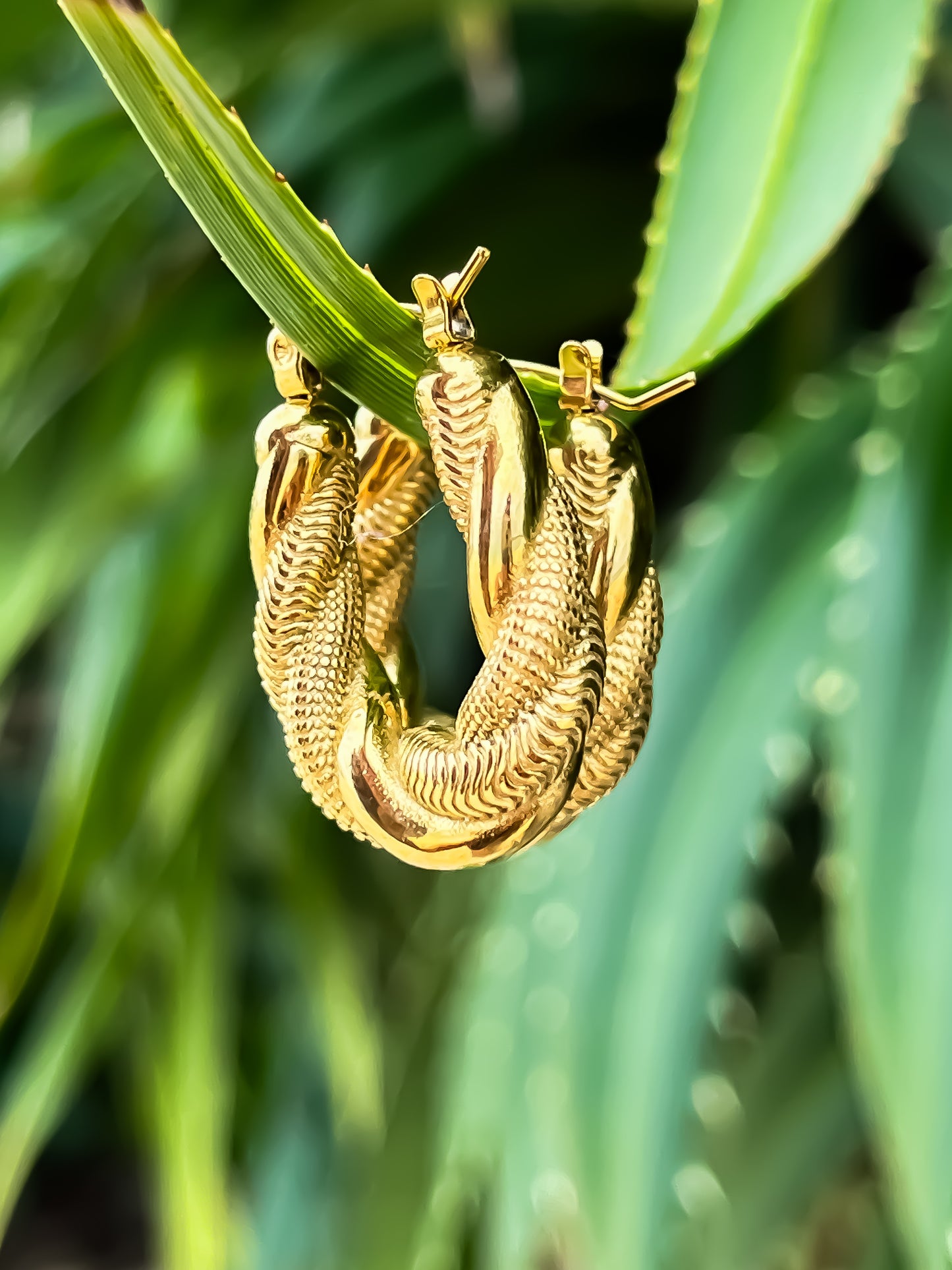 80’s TWIST HOOPS