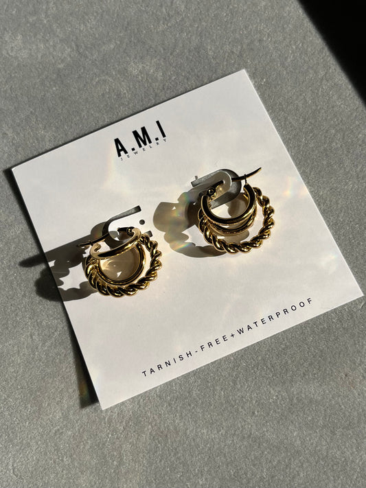 MINI TRIPLE HOOPS