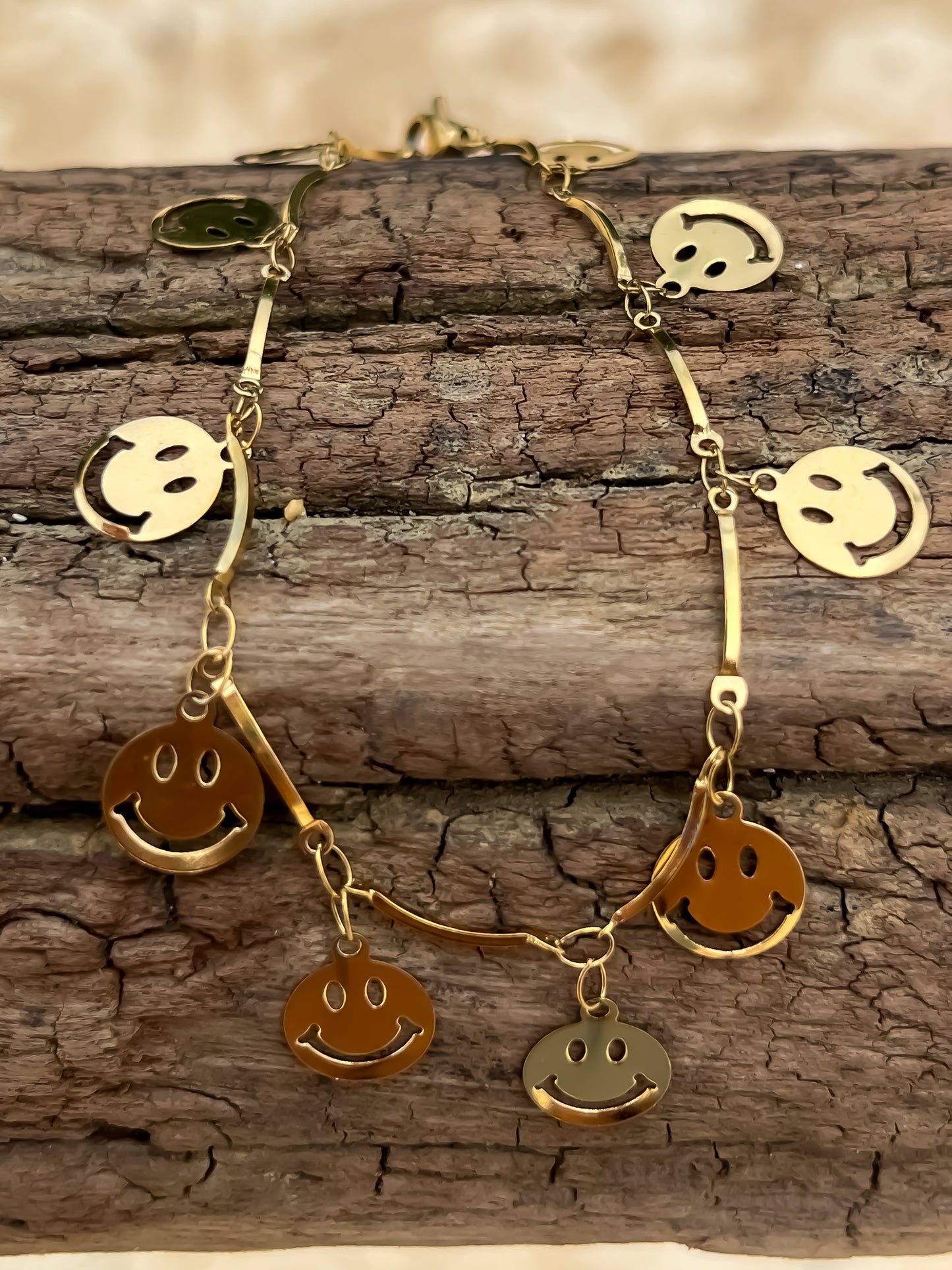 SMILEY ANKLET