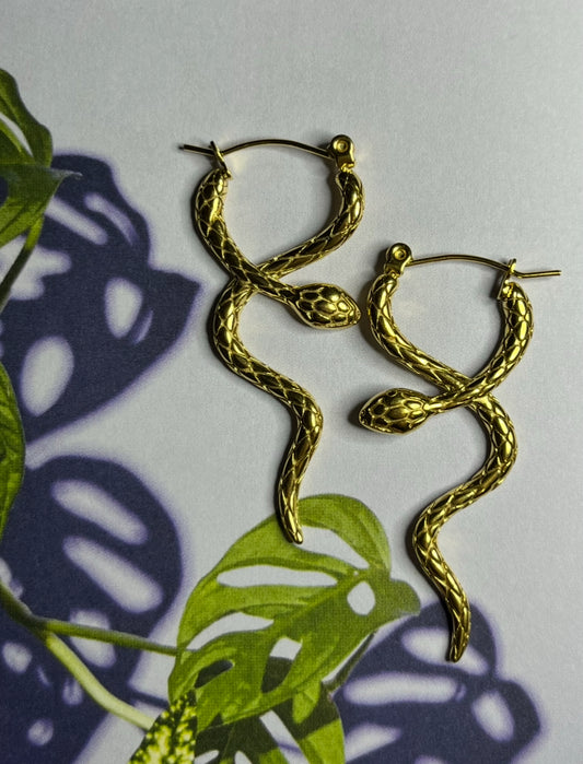 SNAKE EARRINGS